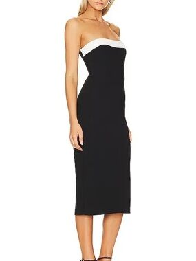 Amanda Uprichard x Revolve Strapless Kerry Dress